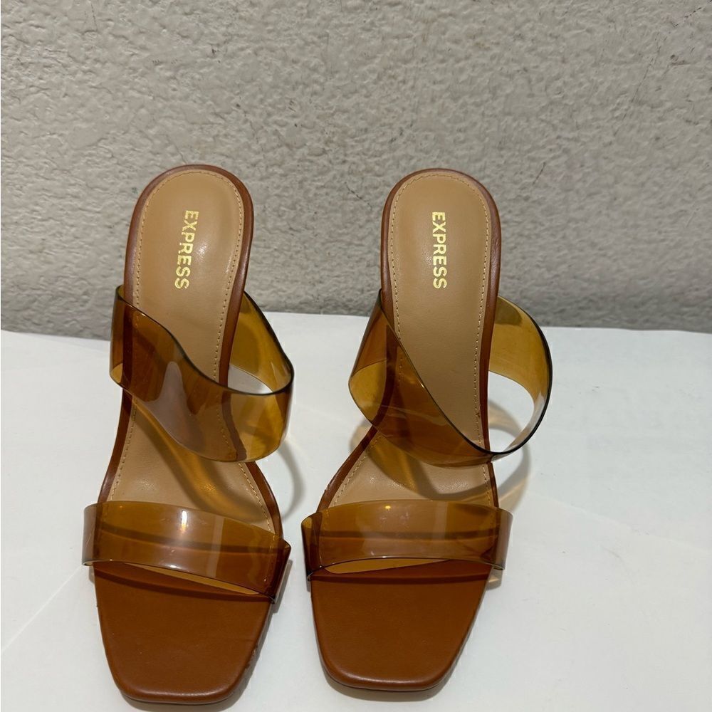 Express Barley There High Heels size 9 - Picture 6 of 9